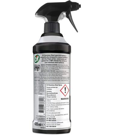 Cif Stainless Steel Specialist Cleaner Spray 460g - Pack of 1 - Buy Online on GoSupps.com