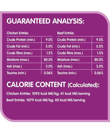 WHISKAS Perfect Portions Meaty Selections Adult Wet Cat Food Pat + Cuts in Gravy Chicken & Tuna (12x75g Trays) - Buy Online on GoSupps.com