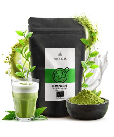 Mary Rose Matcha Latte BIO 30g - M lange de Matcha et de Sucre de Coco