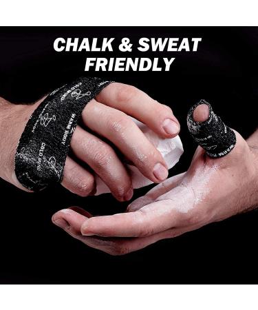 Warm Body Cold Mind Hook Grip Tape for Weightlifting | Cotton Thumb Tape for Powerlifting & CrossFit | 3 Rolls for Strength Training & Fitness - Buy Online on GoSupps.com