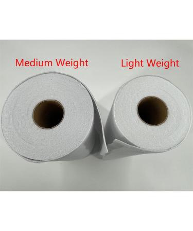 Iron-On Fusible Fleece Interfacing 11.8x10 Yards - Medium Weight White Fusible Fleece for Quilting & Home Decor - Buy Online on GoSupps.com