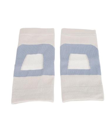 Fabater Knee Sleeve - Non-Slip Compression Support | Breathable Light Gray Fitness Gear (M) - International Shipping Available - Buy Online on GoSupps.com