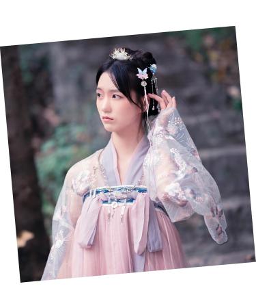 minkissy 2 Pairs Hanfu Headwear Cute Hair Accessories Kanzashi Hair Clip Hair Clips for Kimono Hair Pin Kimono Hair Clip Side Clamp Hair Clip Kids Decor Miss Metal Acrylic Girl Purple China - Buy Online on GoSupps.com