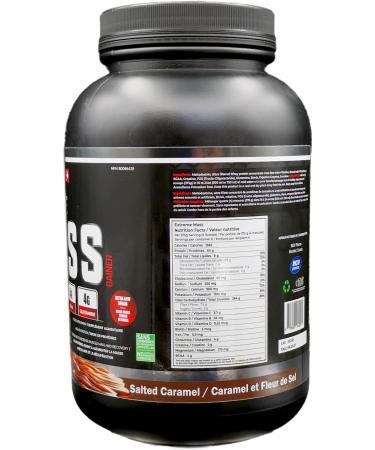 Extreme Mass gainer muscle builder 5 lbs (2.27 kg) low sugar high calories for intense workouts (Salted Caramel) Salted Caramel 6 Servings (Pack of 1) - Buy Online on GoSupps.com