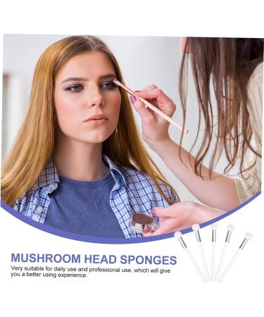 MAGICLULU 10 Pcs Concealer Brush Eye Shadow Sponge for Eye Mushroom Head Lip Brush Mini - Buy Online on GoSupps.com