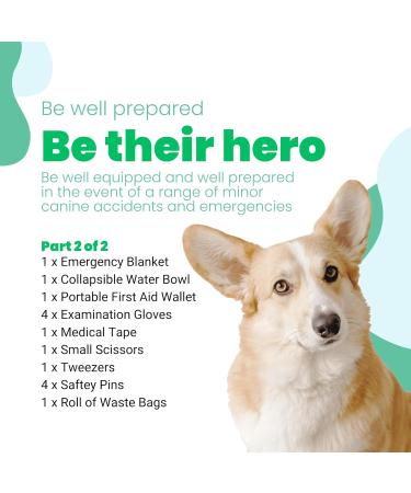 Dogs UK | Dog First Aid Kit UK Specialists | Pet First Aid Kit Dog Tailored - Comprehensive First Aid Kit for Dogs | Pet Supplies and Health Supplies for Dogs | Quality Dog Health and Dog Care - Buy Online on GoSupps.com