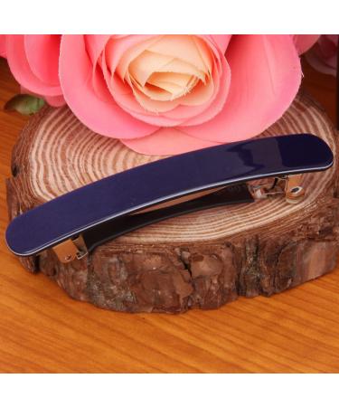 MagiDeal Royal Blue Acrylic Hair Clip - Stylish Hair Clamp & Barrette for All Hair Types | International Shipping Available - Buy Online on GoSupps.com