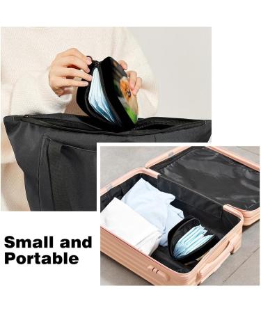 GIAPB Period Bag Sanitary Napkin Storage Holder | Cute Puppy Dog Animal Design | Makeup Pouch | Color3440 - Buy Online on GoSupps.com