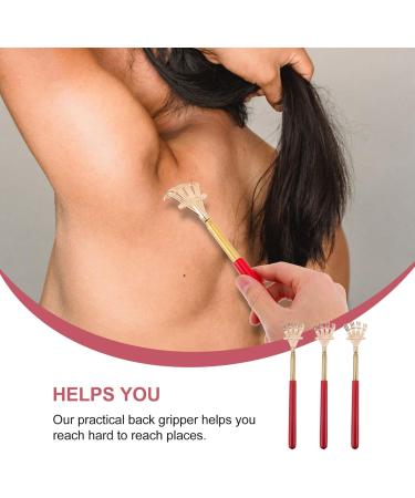 Tovinanna 3-in-1 Retractable Tickle Massage Device | Portable Telescopic Back Scratcher & Hand Tools | International Shipping Available - Buy Online on GoSupps.com