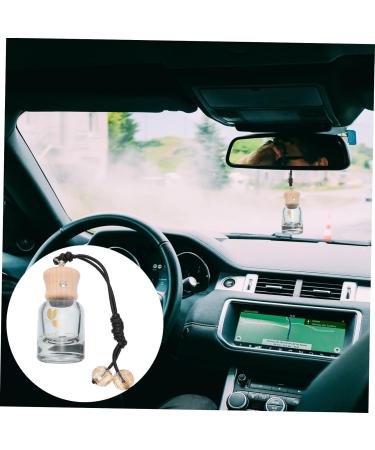 GLEAVI 1pc Perfume Bottle Carafes Accessories Automotive Alentine Hanging Glass Essential Oil Bottle 1 count (Pack of 1) Black - Buy Online on GoSupps.com