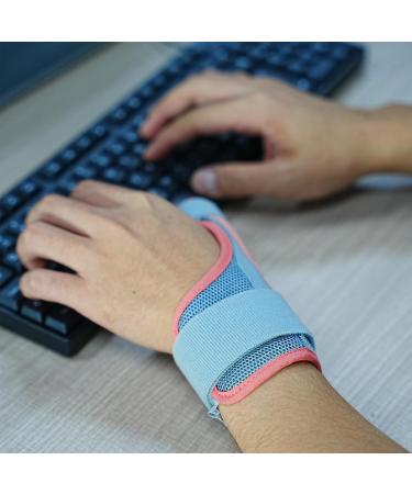 FENGLE Adjustable Black Thumb Splint for Arthritis & Tendonitis - Pain Relief Brace for Men & Women Right/Left Hand Pink - Buy Online on GoSupps.com