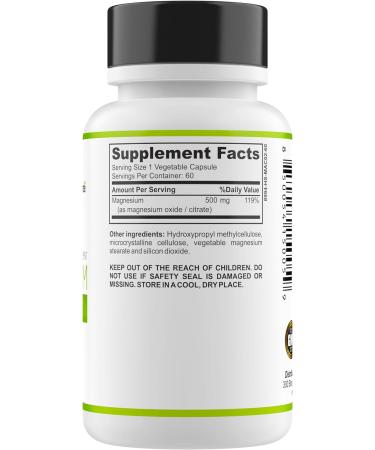 Casa de Sante Magnesium: Non-GMO Vegan Supplement - Buy Online on GoSupps.com
