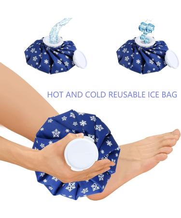 Buy Reusable Ice Bags - Elbow Knee Shoulder Face Relief | Warm & Cold Compress | 2-Pack Ice Cream Bags for Sports Injuries - International Shipping - Buy Online on GoSupps.com