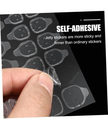  MERRYHAPY MERRYHAPY Stickers 50 Sheets Nail Stickers Labels Para U as Acrilicas Nail Tabs Crystal Glue Manicure Glue On Nails Double Sided Adhesive Gummed Paper - Buy Online on GoSupps.com