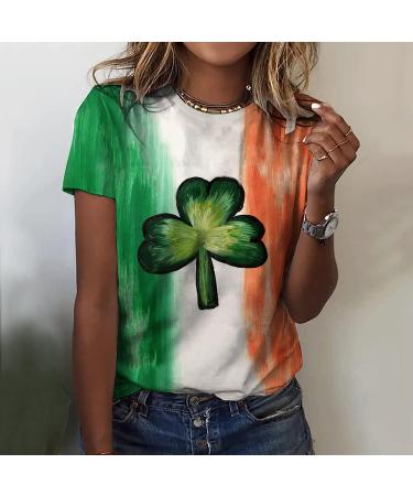 St. Patrick's Day Women's T-Shirt - Green X-Large Spring Fashion Tee - Buy Online on GoSupps.com