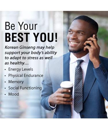 SOLARAY Korean Ginseng 550mg VegCaps - Stress Energy & Endurance Support - Buy Online on GoSupps.com