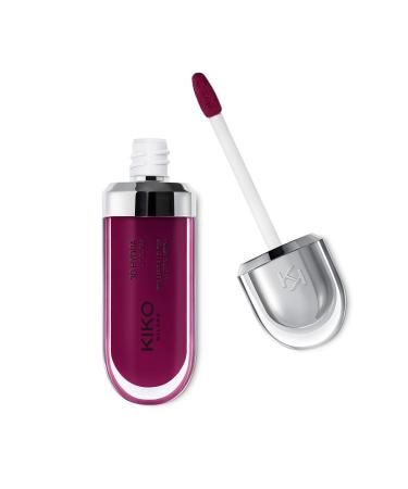 Kiko MILANO - 3d Hydra Lip Gloss 30 Softening Lipgloss for a 3D look | Deep Purple Color | Non-Comedogenic | Professional Makeup