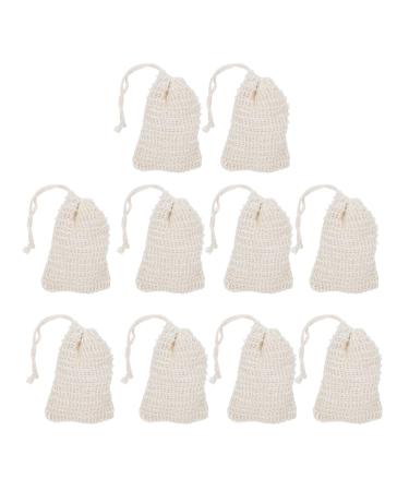 Hemoton 10pcs Soap Foaming Soap Maker Foaming Net Soap Pouch Soap Storage Soap Nets Soap Pouch Soap Scrubbing Net Soap Saver