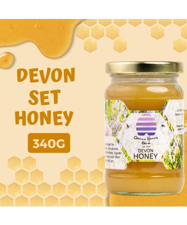 Quince Honey Farm Honey Pick N Mix - Choose From 3+ Flavours |Westcountry Honey - Clear Devon Honey - Clear Devon Honey - Set - Gift Set for Honey-Lovers Pack of 4 x 340g 340 g (Pack of 4) - Buy Online on GoSupps.com