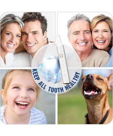 HassoKon Teeth Cleaning Kit - 4 Modes, 4 Heads (White) | Dental Care Set - Buy Online on GoSupps.com