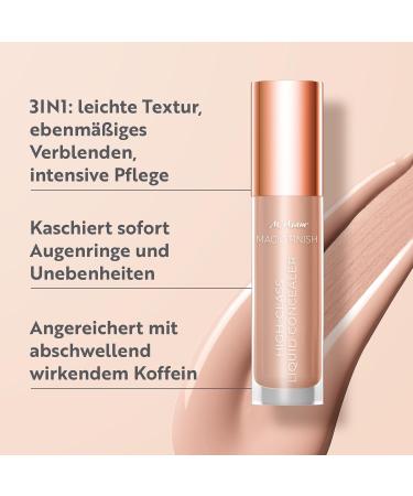 M. Asam Magic Finish HighClass Liquid Concealer - Fair 4ml | Hydrating Hyaluron & Caffeine | Hides Redness & Dark Circles - Buy Online on GoSupps.com