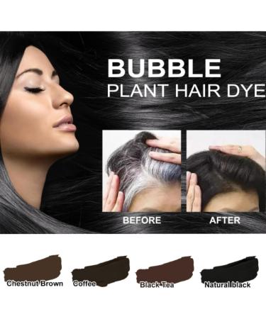 Pure Plant Extract for Gray Hair Natural Black Hair Dye Natural Black Hair Dye Safe - Buy Online on GoSupps.com