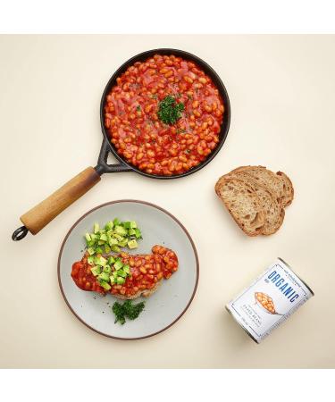 Buy Eat Wholesome Organic Baked Beans (400g 12-Pack) - Healthy Baked Beans in Tomato Sauce - International Shipping Available - Buy Online on GoSupps.com