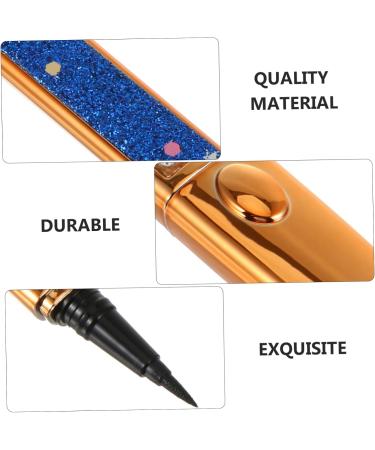 Balacoo 2pcs Self Adhesive Mascara Black Eyeliner Pen Eye Liner Pencil Tool for Makeup Liquid Eyeliner Matte 1 count (Pack of 1) Bluex2pcs - Buy Online on GoSupps.com