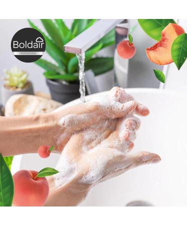  Boldair BOLDAIR - Peach Vine Hand Wash - Cleansing Moisturizing and Softening Formula - 500ml - Made in France - Buy Online on GoSupps.com