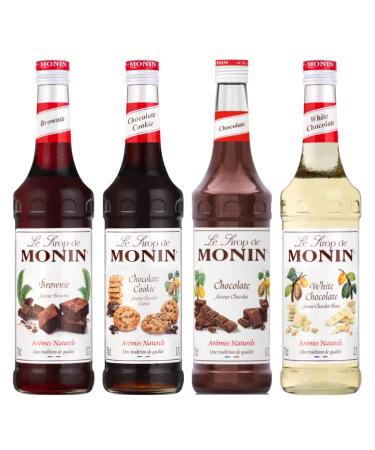 Lot sirops chocolat s - Chocolat Chocolat blanc Brownie Cookie - 4x70cL