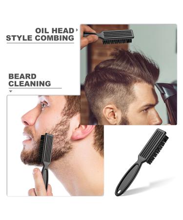 Barber Blade Cleaning Brush Set 6 Pieces Clipper Cleaner Styling Tool for Men (Red/Black) - Buy Online on GoSupps.com