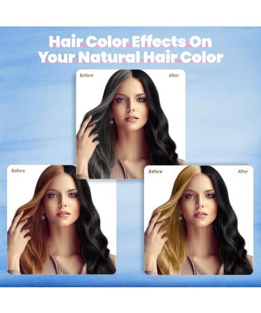 JUANCHI Organic Hair Dye Shampoo 3 in 1 for Gray Hair - Paraben Free Easy to Use Long-Lasting 16.9 Fl Oz (500 ml) - Ideal for Men & Women Ship Internationally - Buy Online on GoSupps.com