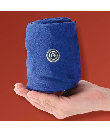 Wireless Portable Heating Pillow for Women - Cordless Intelligent Neck Warmer in Blue - Buy Online on GoSupps.com