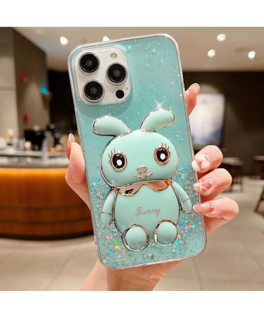Tivenfezk Nadoli Samsung Galaxy S20 Plus Case - Rabbit Hidden Stand Glitter Soft Silicone Cover Transparent Protective Shell - Buy Now! - Buy Online on GoSupps.com
