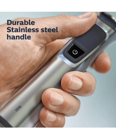 Philips Norelco Multigroom Series 7000 Men's Grooming Kit - MG7910/49 | Trimmer for Beard, Head, Hair, Body, and Face | No Blade Oil Needed | Latest Version - Buy Online on GoSupps.com