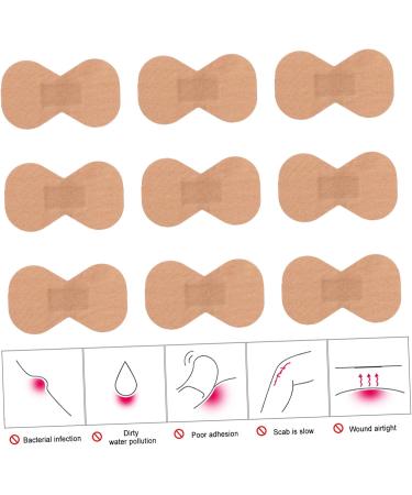 FRCOLOR 30pcs Breathable Navel Paste Bandages | Flexible Fabric First Aid Supplies for Children - Customized 7x4cm Wound Care - Buy Online on GoSupps.com