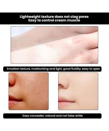 Moisturizing Tone-Up Cream Deep Hydration Makeup Cream Instant Coverage for Dull Skin Smooth Skin Texture Moisture Toning Light Cream for All Skin Types 30ml - Buy Online on GoSupps.com