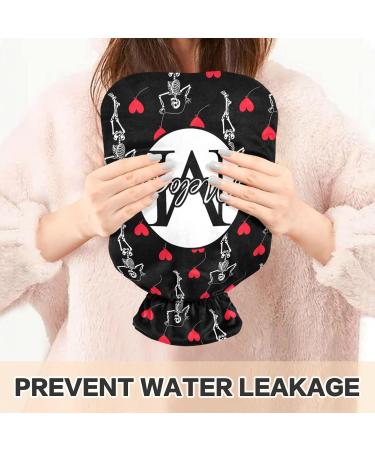Personalized 2L Skeletal Heat Bottle | Valentine's Day Gift | Hot Water Bottles for Pain Relief & Warmth - Buy Online on GoSupps.com