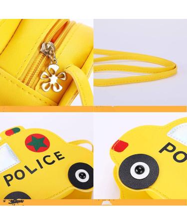 Cartoon Car Children's Shoulder Bag Kindergarten Leisure and Childlike Bag Lightweight and Cute Shoulder Bag huangsexiaoqiche 9*11.5*5.5 - Buy Online on GoSupps.com
