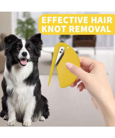 10PC PET Knotting Comb Set - Steel Blade De-matting Tool for Dogs & Cats - Gentle Undercoat & Tangle Remover - Buy Online on GoSupps.com