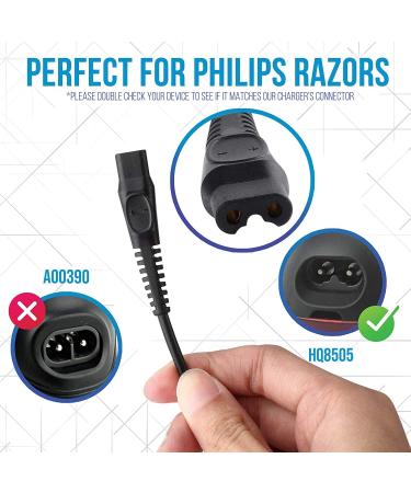 LotFancy Power Supply Charger Replacement for Philips Shaver - 100-240V Input 15V 5.4W Output 1.83m Cable | International Shipping - Buy Online on GoSupps.com
