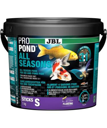 JBL Year-Round Koi Food - Floating Food Sticks Propond All Seasons 1 kg S | Best International Shipping - Buy Online on GoSupps.com