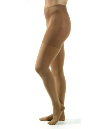 JOBST Relief Compression Stockings 30-40 mmHg Waist High Closed Toe Beige Medium Beige Medium (1 Pair) - Buy Online on GoSupps.com