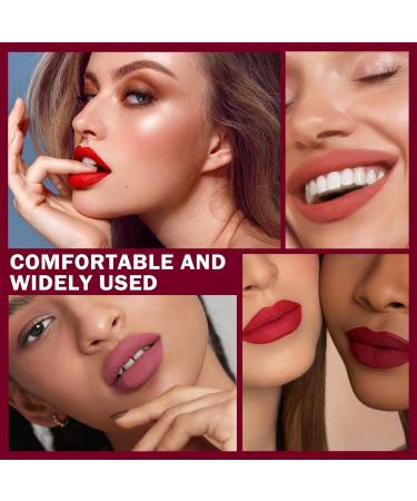 XINGXYUEL 3PCS Matte Liquid Lipstick Set Velvet Lip Gloss Lip Stain Long Lasting Waterproof Matte Red Lipstick for Women Lip Makeup Gift Set B-04 Rose Pink+05 Ruby Red+06 Wine Red Set B(rose Pink+ruby Red+wine Red) - Buy Online on GoSupps.com