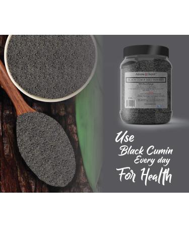 Aroma Depot 4 oz Ground Black Seed Powder (Nigella Sativa) - Non-GMO, Gluten-Free Spice with Antioxidant Benefits - Buy Online on GoSupps.com
