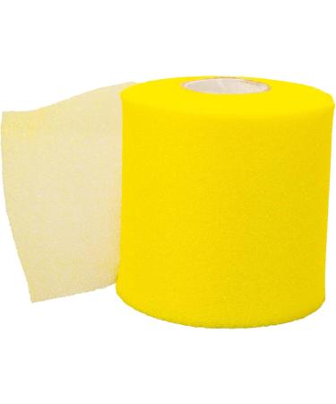 Cramer Tape Underwrap - Brite Yellow PreWrap for Athletic Taping Injury Support & Hair Ties | International Shipping Available - Buy Online on GoSupps.com