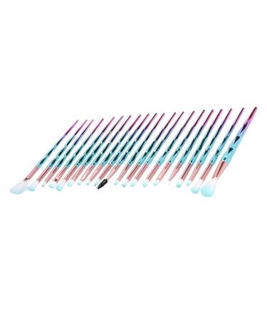Premium Synthetic Makeup Brush Set for Eyeshadow & Loose Powder - Perfect for Flawless Application | International Shipping - Buy Online on GoSupps.com