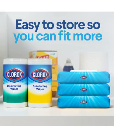 Clorox Disinfecting Wipes, 75 Count - Pack of 3, Fresh Scent - Bleach Free Cleaning - Buy Online on GoSupps.com
