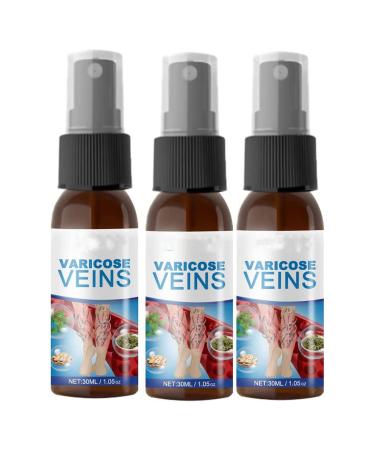 Veinhealing Varicose Veins Treatment Spray Varicose Veins Treatment for Legs 30 ml (3 Pack)