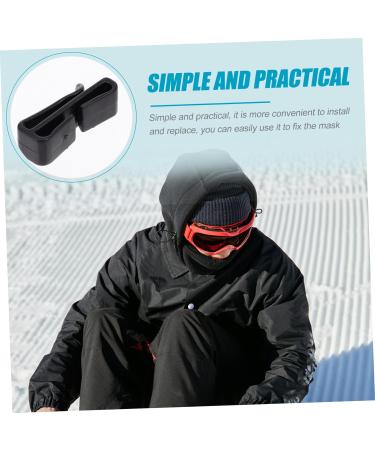 Amosfun Masking Hooks for Ski Helmets | Tool Hook & Mask Attachment Clip | Plastic Helmet Mask Holder & Fastening Bracket - Buy Online on GoSupps.com